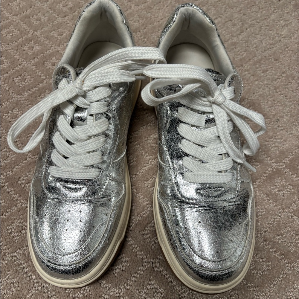 Project Cloud Silver Women's Sneakers 7.5